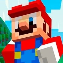 Super Mario Minecraft Runner