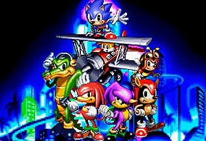 Sonic Classic Heroes (Rom Hack Gameplay) Team Sonic + Team Chaotix
