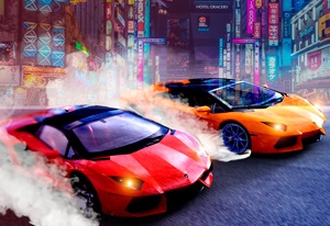 TWO LAMBO RIVALS: DRIFT free online game on 