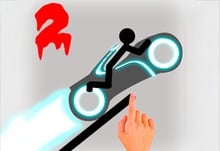 Stickman Racer Road Draw 2 Heroes