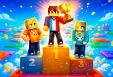 Mine Obby 3D: Minigame World