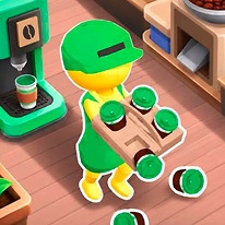 Idle Coffee Shop 3D